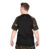 Fox Outline T-Shirt Negru Camo Tricou 2XL