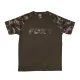 Fox Outline T-Shirt Khaki Camo Tricou XL