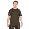 Fox Outline T-Shirt Khaki Camo Tricou XL