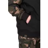 Fox LW Negru-Camo Split Zip Hoody Pulover cu glugă cu fermoar 2XL