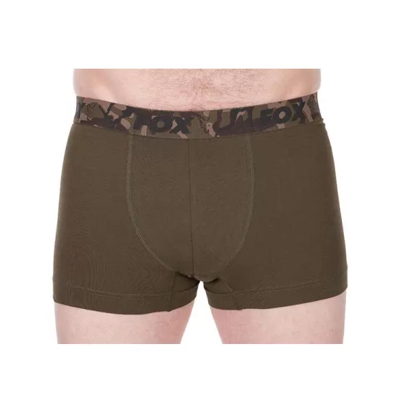 Boxeri Fox Khaki și Negri XL 2 buc.