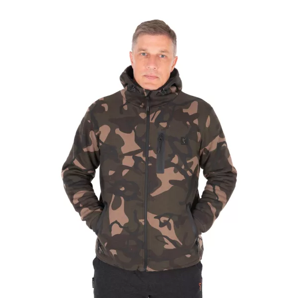 Fox Camo Full Zip Prem Sherpa 310 Hoodie Pulover 3XL
