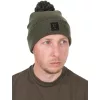 Fox Collection Bobble Hat Căciulă cu ciucure Verde-Negru
