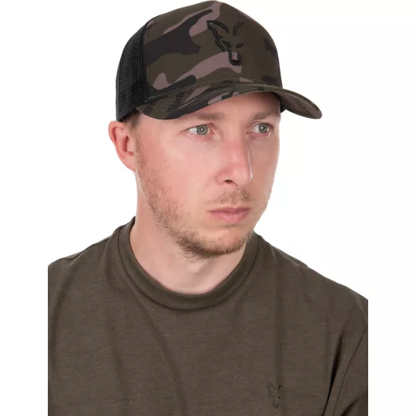 Fox Black Camo Trucker Șapcă de Baseball