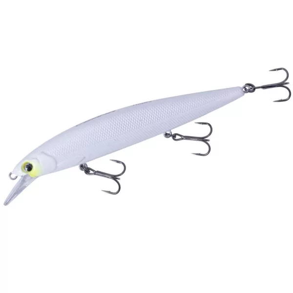 Major Craft Ceana Jerkbait 110SPS Shallow 11cm 16gr #004 Yellow Cheek Pearl White Wobbler Flotant