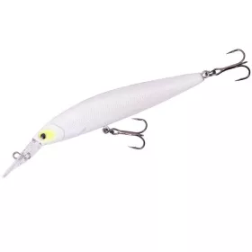   Major Craft Ceana Jerkbait 90SPM Middle 9cm 11gr #004 Yellow Cheek Pearl White Wobbler Flotant