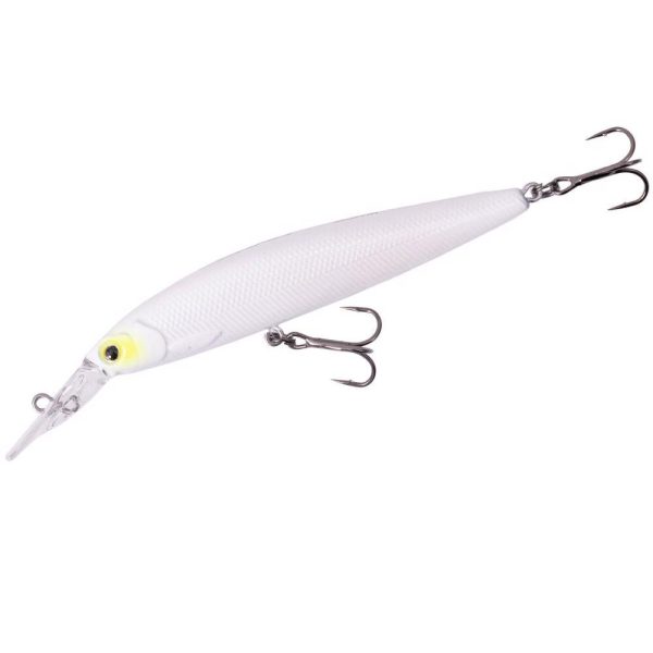 Major Craft Ceana Jerkbait 90SPM Middle 9cm 11gr #004 Yellow Cheek Pearl White Wobbler Flotant