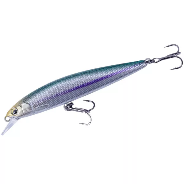 Major Craft Ceana Jerkbait 90SPS Shallow 9cm 10gr #001 Blue Back Silver Vobler Plutitor