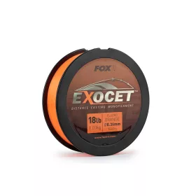   Fox Exocet Fluoro Orange Mono 0.35mm 18lb / 8.0kg (1000m) Fir monofilament