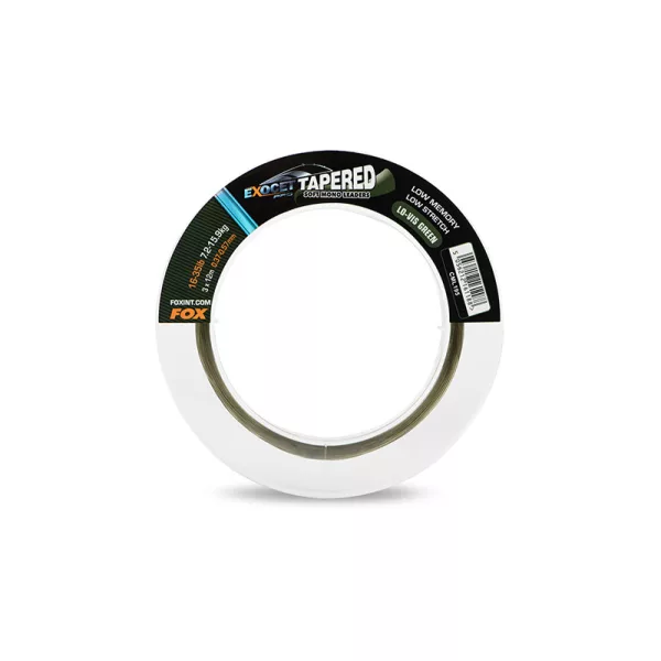 Fox Exocet Pro 0,37-0,57mm Fir monofilament leader de aruncare 3x12m