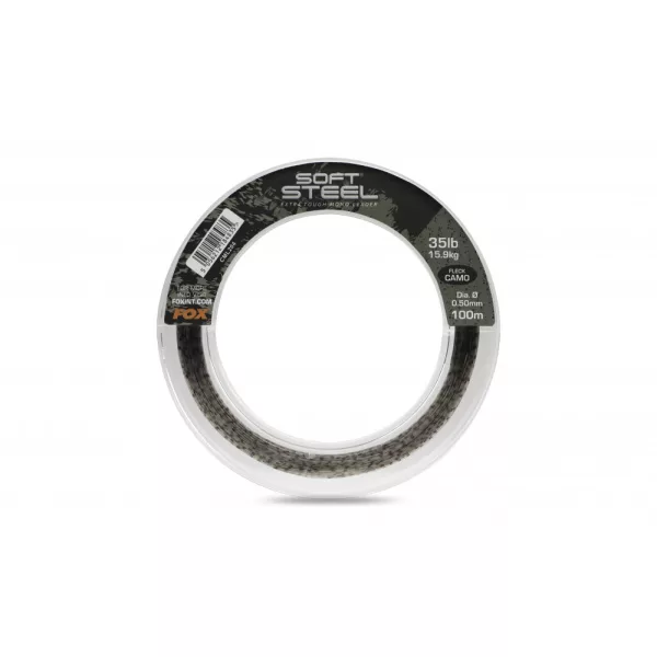 Fox Soft Stell Camo 0,50mm 100m Fir Monofil Leader