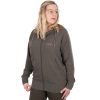 Fox WC Zipped Hoodie Hanorac cu fermoar Verde-Mov de Damă L