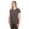 Fox WC V Neck T-Shirt Verde-Mov Tricou de Damă S