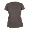Fox WC V Neck T-Shirt Verde-Mov Tricou de Damă XL