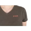 Fox WC V Neck T-Shirt Verde-Mov Tricou de Damă XL