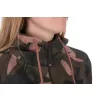 Fox Womens Zipped Camo Hoodie Női Kapucnis Pulóver S