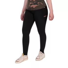 Fox Womens Black Lined Leggings Aláöltöző Nadrág S