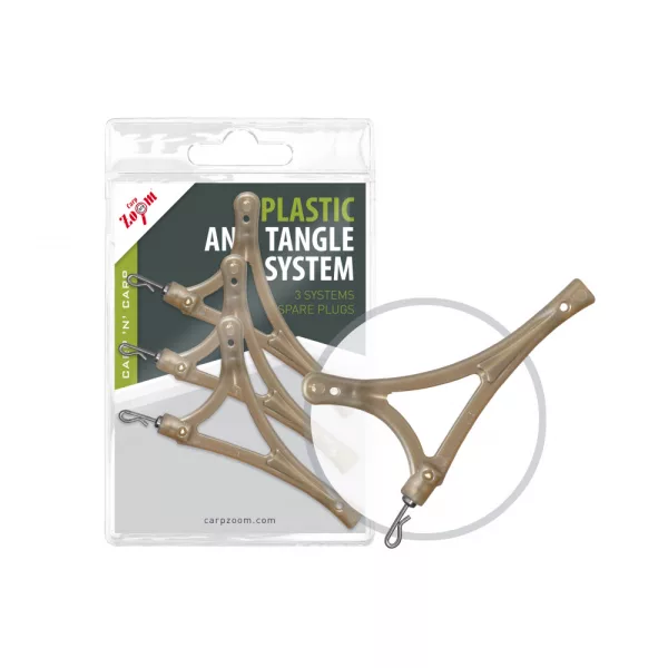 Carp Zoom 60mm Anti-tangle cu Vârtej 3 buc