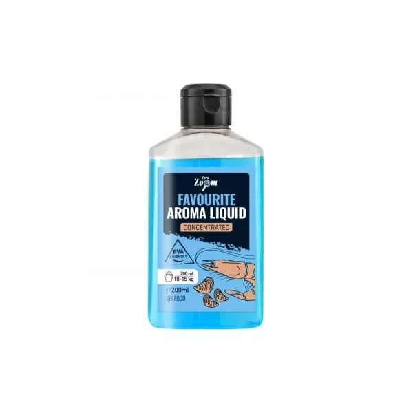 Carp Zoom Favourite Aromă Lichidă Fructe de Mare 200ml