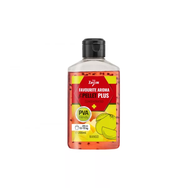 Carp Zoom Favourite Aromă Lichidă cu Mango și Pelete 200ml