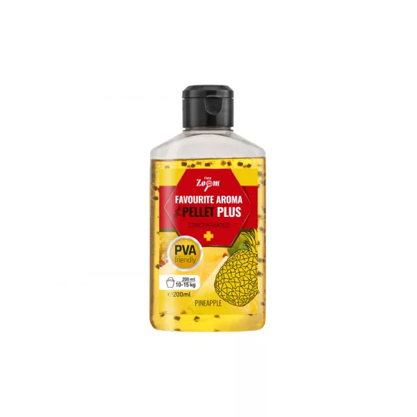 Carp Zoom Favourite Ananas Aromă Lichidă cu Pelete 200ml