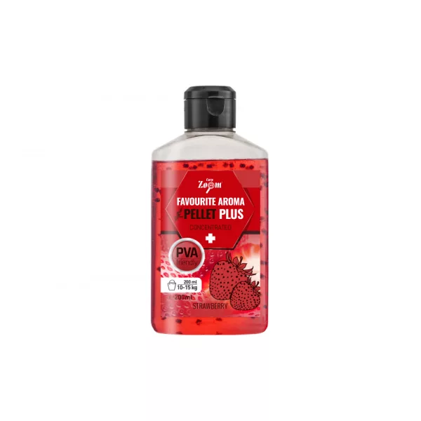 Carp Zoom Favourite Căpșuni Aromă Lichidă cu Pelete 200ml
