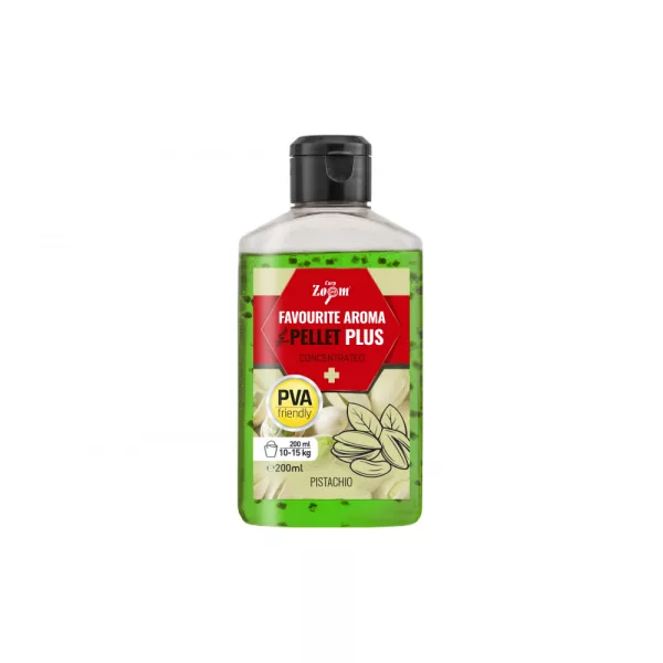 Carp Zoom Favourite Aromă Lichidă cu Fistic și Pelete 200ml