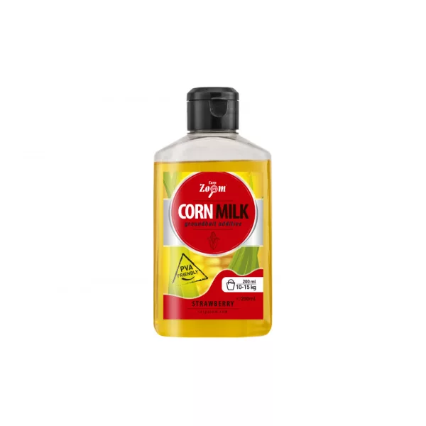Carp Zoom Corn Milk Căpșuni Aditiv Lichid Extra 200ml