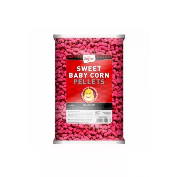 Carp Zoom CZ Pellet de baby porumb, căpșună, 800 g