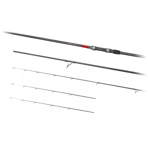 Carp Zoom Distant Bomb Feeder 3,90m 180+gr Lansetă Feeder 3+3 Piese