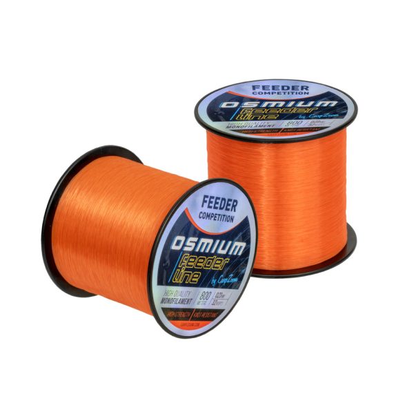 Feeder Competition Osmium Fluo Portocaliu 800m 0,20mm Fir Principal Feeder Monofilament