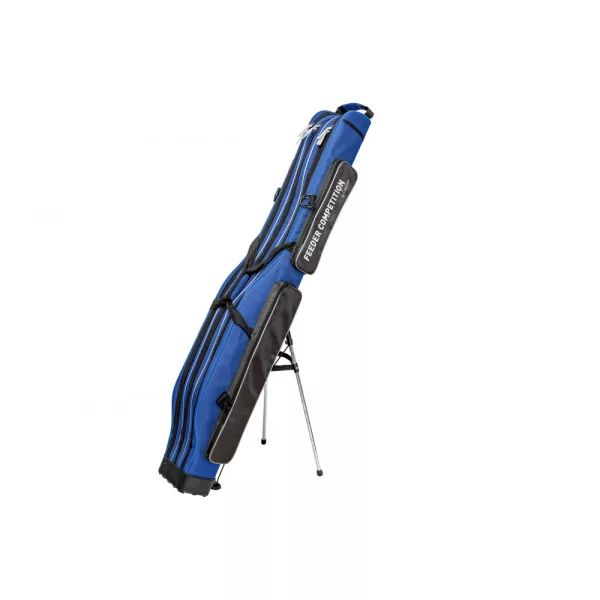 Feeder Competition 160cm Sac de undițe cu 3 compartimente, cu suport și pereți rigizi