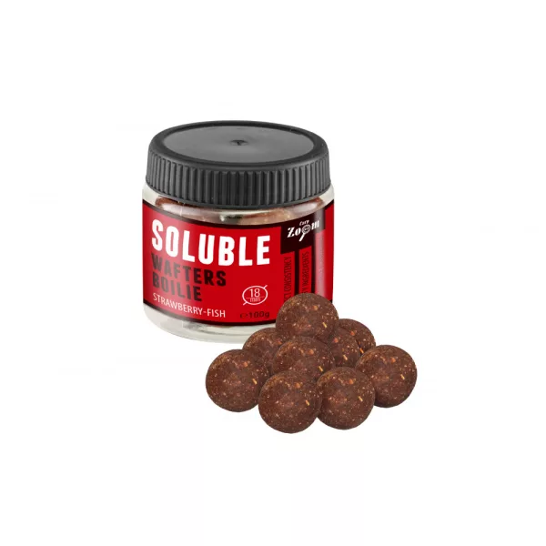 Carp Zoom Căpșuni-Pește 22mm Wafters Solubile 100gr