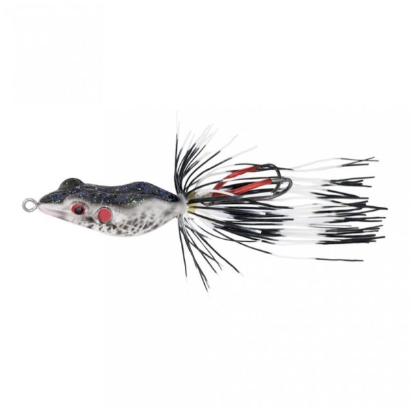 Predator Z PZ Dancing Frog imitație de broască, 5 cm, 13 g, negru, alb