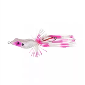   Predator Z PZ Dancing Frog imitație broască, 5 cm, 13 g, alb, roz