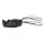 Predator Z PZ Popper Frog imitație de broască, 6 cm, 16 g, negru