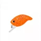 Predator Z PZ Tiny Fish wobbler, 3 cm, 2,4 g, portocaliu, plutitor