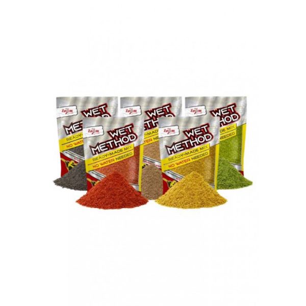 Carp Zoom CZ Wet Method nadă pre-amestecată, căpșună, pește, 850gr