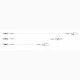 Predator Z PZ Set de forface fluorocarbon, transparent, 30 buc