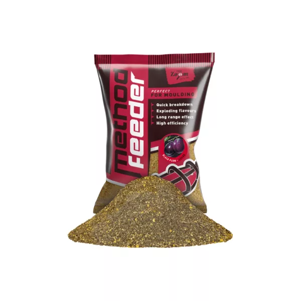 Carp Zoom Method Feeder Hidegvízi Fekete Szilva Etetőanyag 1kg