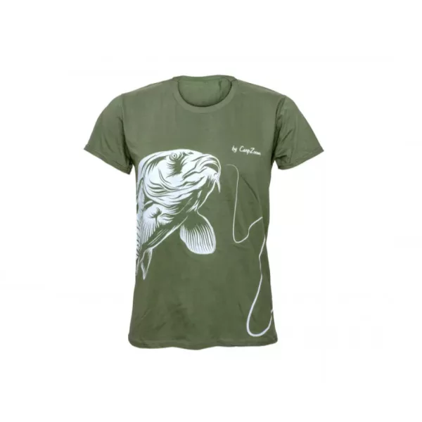 Carp Zoom CZ Tricou din bumbac, L, verde