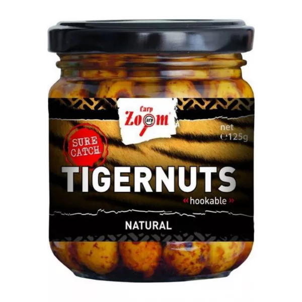 Carp Zoom CZ Alune tigrate, natural, 125 g, 220 ml