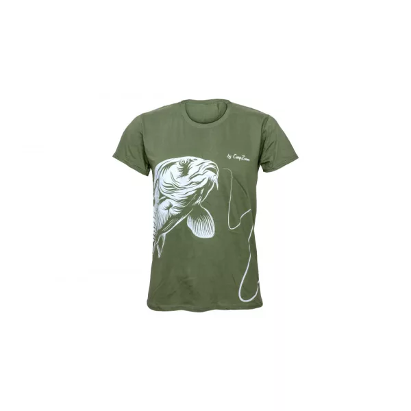 Carp Zoom CZ Tricou din bumbac, S, verde