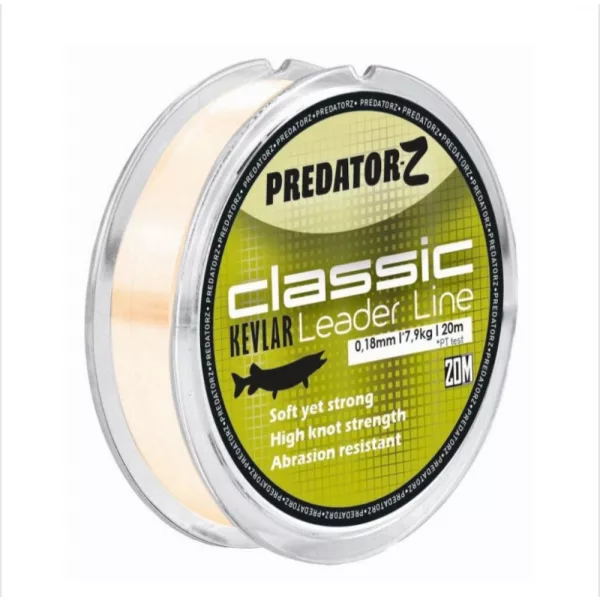 Predator Z PZ Classic fir de forfac Kevlar, o 0,24 mm, 20 m, 15 kg