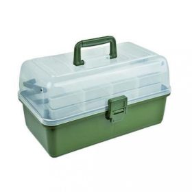   Carp Zoom CZ Ladă de pescuit practică cu tăvi, 36,8x21,4x20 cm