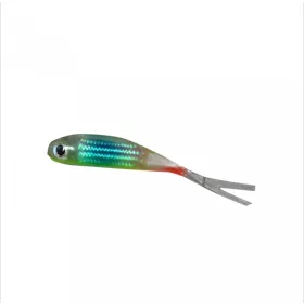   Predator Z PZ Offspring Tail Killer gumihali cu aromă de pește, 5 cm, maro ulei, 5 buc