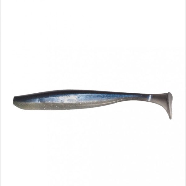 Predator Z PZ Shad Killer pește de cauciuc cu aromă de pește, 10 cm, albastru, 5 buc