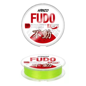 Hanzo Fudo Fluo Sárga 0,17mm 150m Fonott Főzsinór