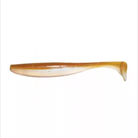   Predator Z PZ Shad Killer pește de cauciuc cu aromă de pește, 12 cm, maro, 5 buc