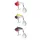 Predator Z Predator-Z nalucă artificială Metal Viber, 3,1 cm, 15 g, galben fluo, alb